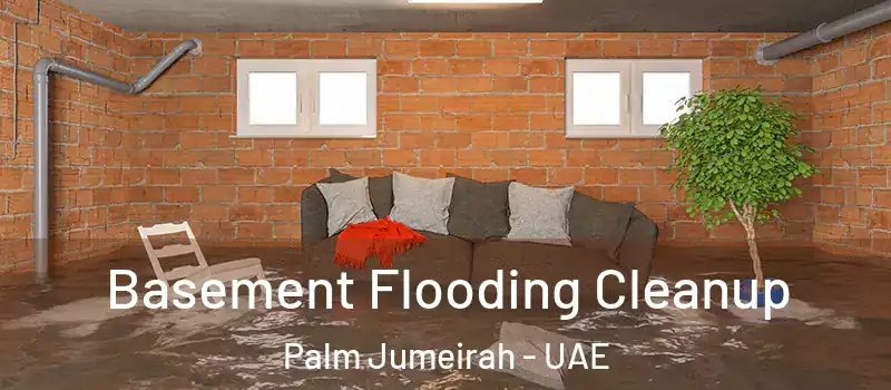  Basement Flooding Cleanup Palm Jumeirah - UAE